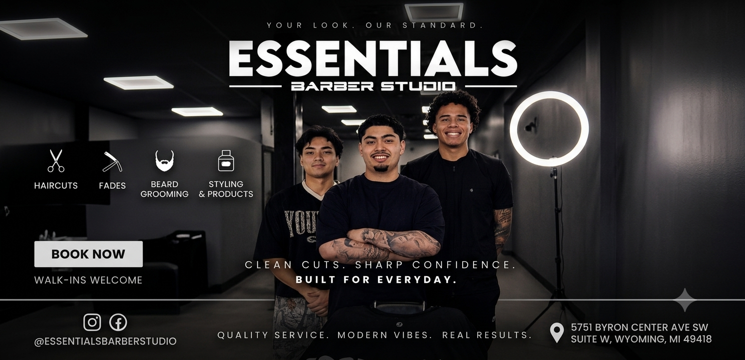 Essentials Barber Studio: A Local Vision Built on Craft, Community, and Consistency